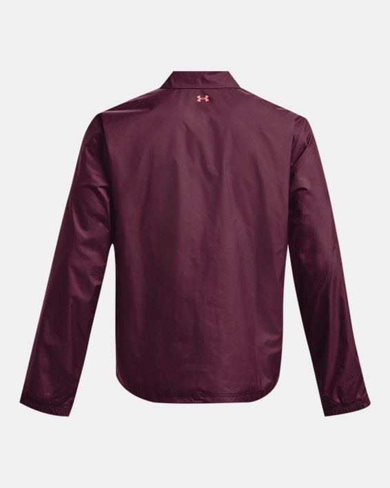 Men's Project Rock Iron Paradise Jacket in Maroon image number 6